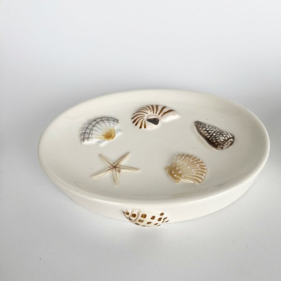 Vintage Coastal Cowgirl 9 Piece Eclectic Bundle House Wear Set Brass Shell Woven - Picture 2 of 10